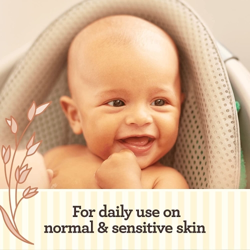 Aveeno Baby Baby Gentle Bath and Wash, White, 400 ml (Pack of 1) - Image 3