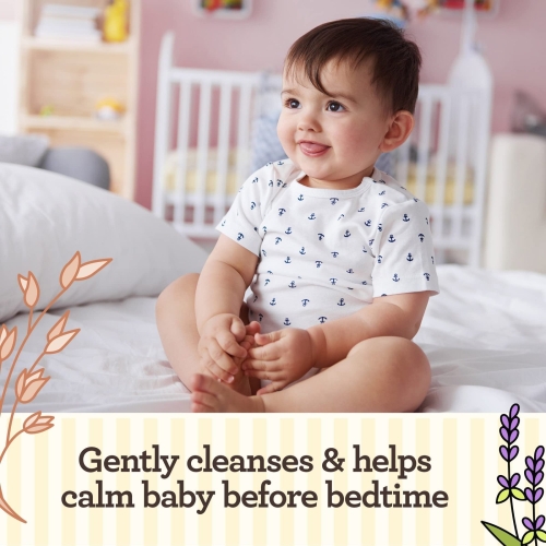 Aveeno Baby Calming Comfort Bedtime Bath and Wash, 250 ml (Pack of 1) - Image 8
