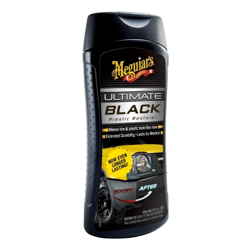 Meguiar's G15812EU Ultimate Black Plastic & Trim Restorer 355ml. Makes black plastic & trim look like new, 1 pack
