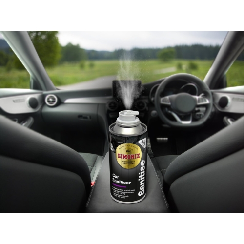 SIMONIZ Car Air Freshener Odour Bomb, Car Air Conditioning Cleaner, Eliminates Bad Smells & Bacteria, Air Con Cleaner, Refresh Your Car’s Interior With Easy To Use Air Sanitiser Car Fragrance, 150ml - Image 2