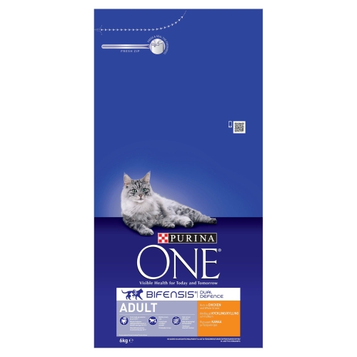 Purina ONE Adult Dry Cat Food Rich in Chicken 6kg, Packaging may vary - Image 3