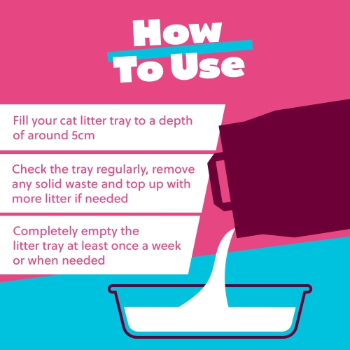 Felight Non-Clumping Cat Litter (20L Bag) - Antibacterial Silverfresh Technology, Prevents Odours for up to 10 Days, Made in the UK - Image 2