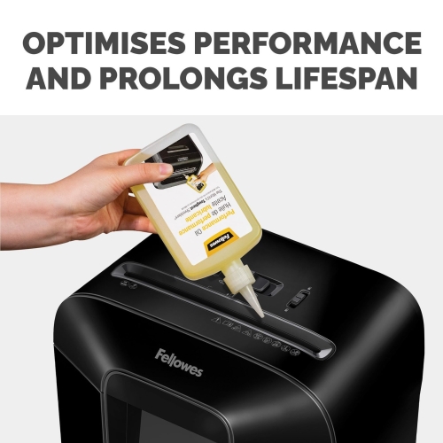 Fellowes Shredder Oil for Micro Cut and Cross Cut Paper Shredders, 355ml - Shredder Oil Lubricant - Image 5