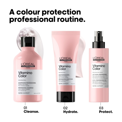 L’Oréal Professionnel Conditioner With Resveratrol, For Coloured Hair, Serie Expert Vitamino Colour, 200 ml - Image 5