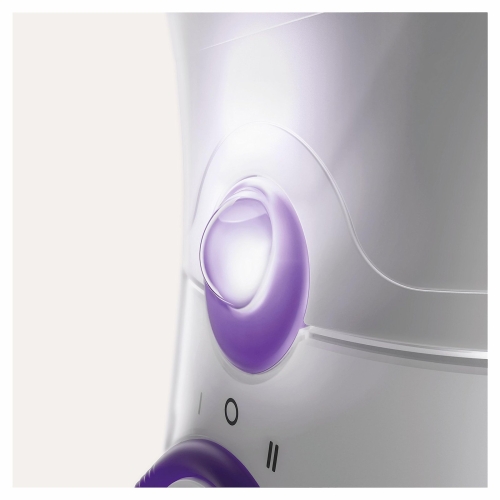 Braun Silk-épil 5 Power Epilator For Hair Removal with Electric Shaver Head & Bikini Trimmer, Corded Epilator with 28 Tweezers, Gifts for Women, 5-825, White/Purple - Image 3