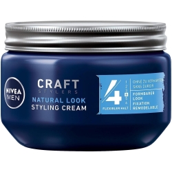 Nivea Men Styling Cream (1x150ml) pack of 1, Hair Cream for Malleable Hold without Hardening, Flexible Hair Gel for a Natural Look Parent