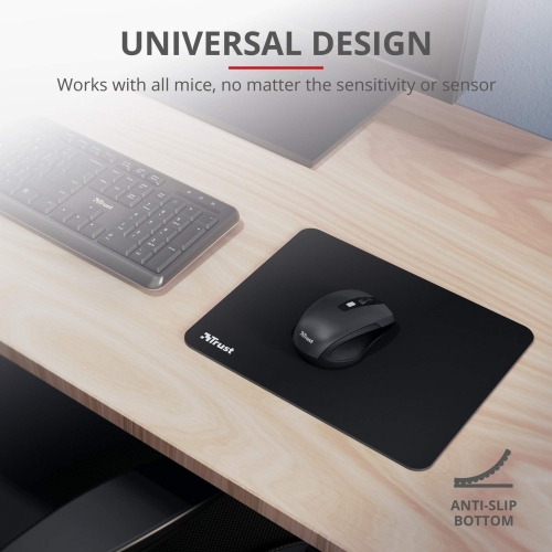 Trust Mouse Pad M (250 x 210 x 3 mm) - Black - Image 6