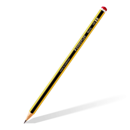 STAEDTLER 60 BK-4 Noris Office Set - Assorted Stationery Pack with 3 Graphite Pencils, 2 Pens, Highlighter, Eraser & Sharpener - Image 6