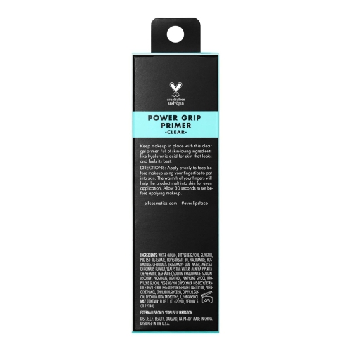 e.l.f. Power Grip Primer, Gel-Based & Hydrating Face Primer For Smoothing Skin & Gripping Makeup, Moisturizes & Primes, 0.811 Fl Oz, Clear - Image 2