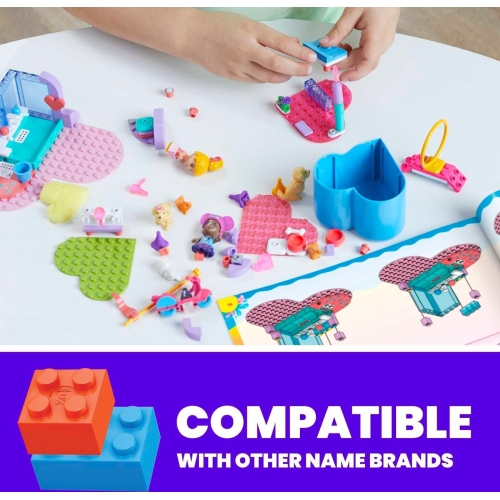 MEGA Barbie Color Reveal Building Toy Playset, Train n Wash Pets with 152 Pieces, 15 Surprises, Accessories and 6 Pets, Kids Age 5+ Years, HHP89 - Image 6