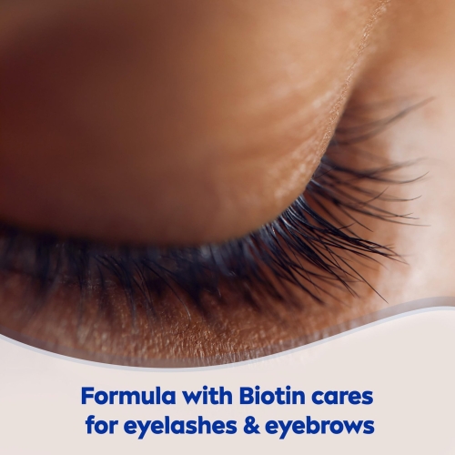NIVEA Double Effect Waterproof Eye Make-Up Remover (125 ml), Daily Use Face Cleanser for Make-Up and Mascara with Cornflower Extract and Biotin - Image 4