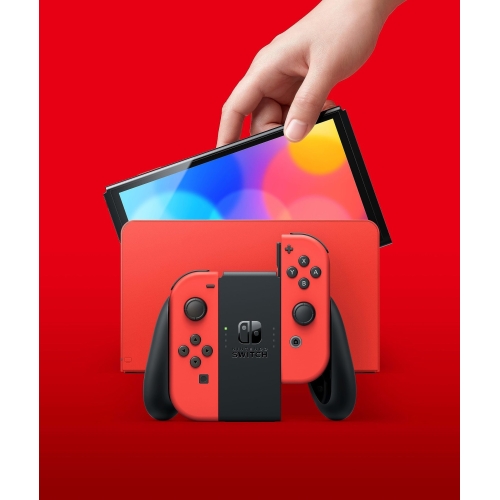 Nintendo Switch (OLED Model) Mario Red Edition - Image 5