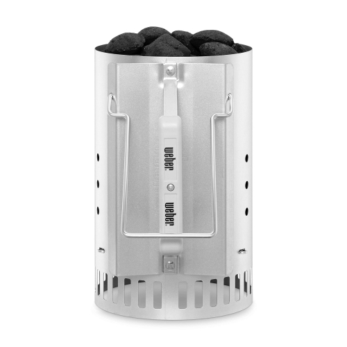 Weber Rapidfire Starter - Large (32cm Height), compact grill lighter with two handles, ideal for all charcoal grills from Ø 47cm, ignition aid for charcoal, briquettes - (7416) - Image 9