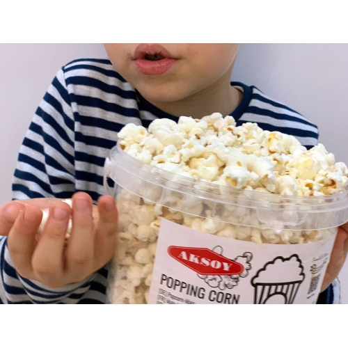 AKSOY 1KG Popping Corn Kernels - Popcorn Seeds || Stove-top & Microwave Popcorn & Air Popper Friendly Popcorn || New seasonings Corn, New harvested || 1KG … - Image 5