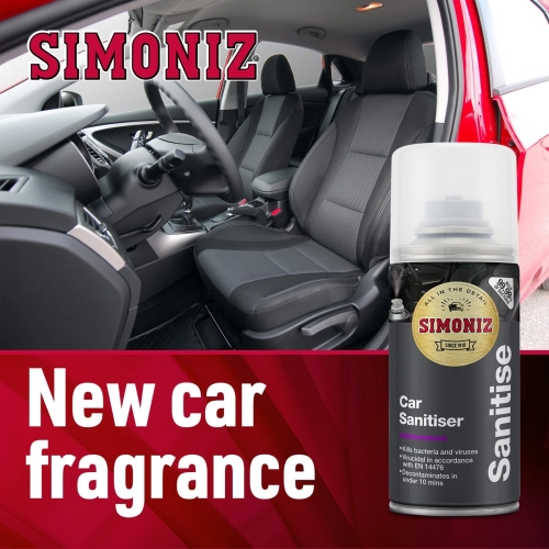 SIMONIZ Car Air Freshener Odour Bomb, Car Air Conditioning Cleaner, Eliminates Bad Smells & Bacteria, Air Con Cleaner, Refresh Your Car’s Interior With Easy To Use Air Sanitiser Car Fragrance, 150ml - Image 3