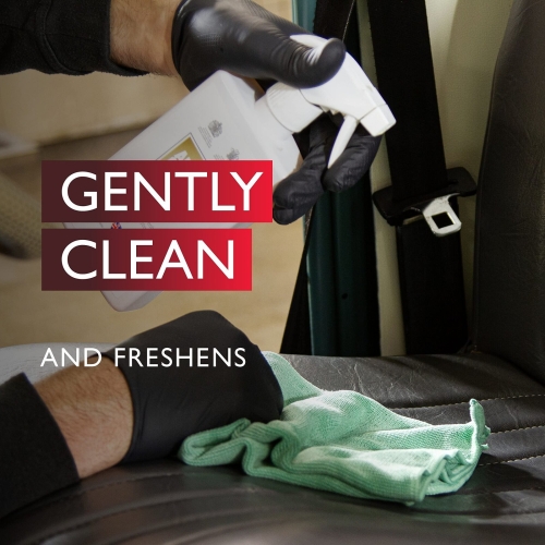 Autoglym Leather Cleaner, 500ml - Car Leather Cleaner Deep Cleans and Freshens Automotive Leather Upholstery, white - Image 4