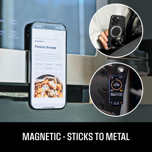 OhSnap 4 Luxe Phone Grip Ultra-Thin Magnetic Phone Ring Holder Grip for MagSafe, Wireless Charge-Through with Multiple Gripping Positions, Compatible with iPhone MagSafe Accessories - Image 3