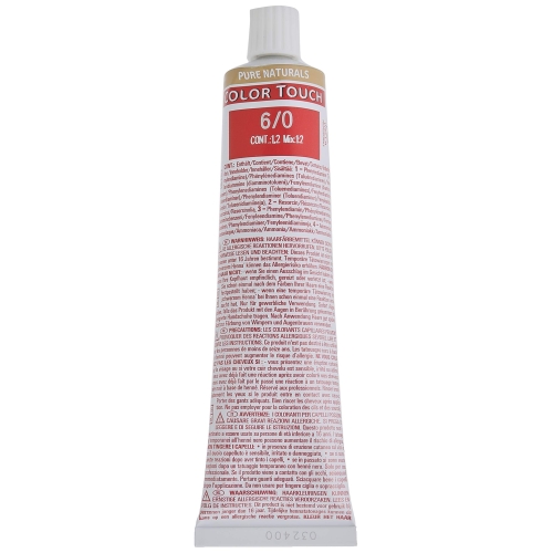 Wella Colour Touch Demi-Permanent Hair Colour, No. 6/0 Dark Blonde, 0.13601 kg - Image 4