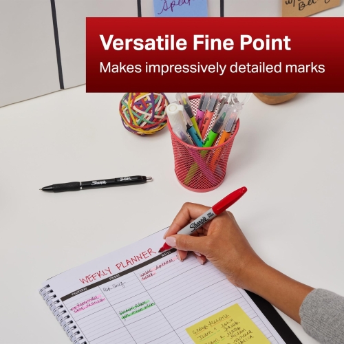 Sharpie Permanent Markers | Fine Point for Bold Details | Black Ink | 36 Marker Pens - Image 6