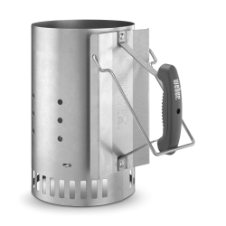 Weber Rapidfire Starter - Large (32cm Height), compact grill lighter with two handles, ideal for all charcoal grills from Ø 47cm, ignition aid for charcoal, briquettes - (7416)