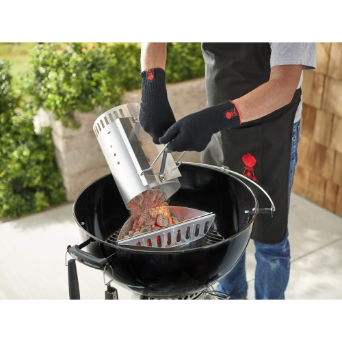 Weber Rapidfire Starter - Large (32cm Height), compact grill lighter with two handles, ideal for all charcoal grills from Ø 47cm, ignition aid for charcoal, briquettes - (7416) - Image 6