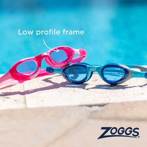 Zoggs Super Seal Kids Swimming Goggles, UV Protection Swim Goggles, Quick Adjust Split Yoke Comfort Strap, Fog Free Clear Swim Goggle Lenses, Zoggs Goggles kids 6-14 years, Blue/Grey/Camo - Image 6
