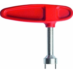 LONGRIDGE Golf Shoe Spike Wrench Spike Wrench - Red,