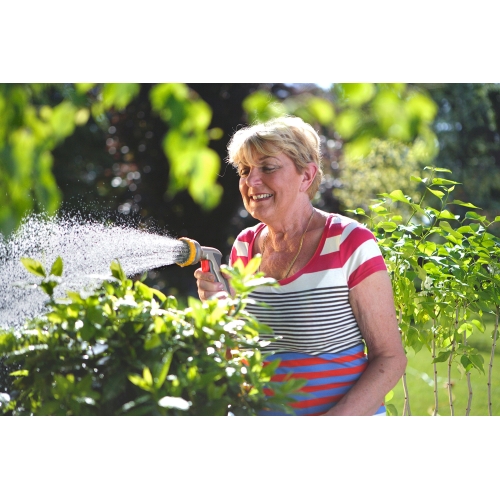 HOZELOCK - Multi-Jet Spray Gun Plus : Ergonomic, Extremely Compact Metal Multi-task Gun for Ease of Use, Lockable: 9 Spray Patterns [2691P6001] - Image 2