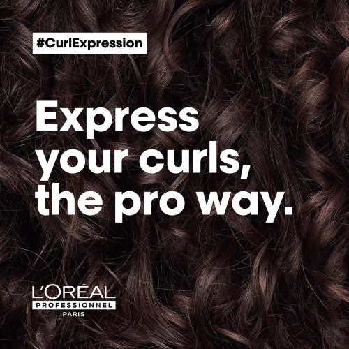 L'Oréal Professionnel Leave-In-Moisturiser, With Heat Protection, For Curly & Coily Hair, With Glycerin, Urea H and Hibiscus Seed Extract, Serie Expert Curl Expression, 200 ml - Image 3