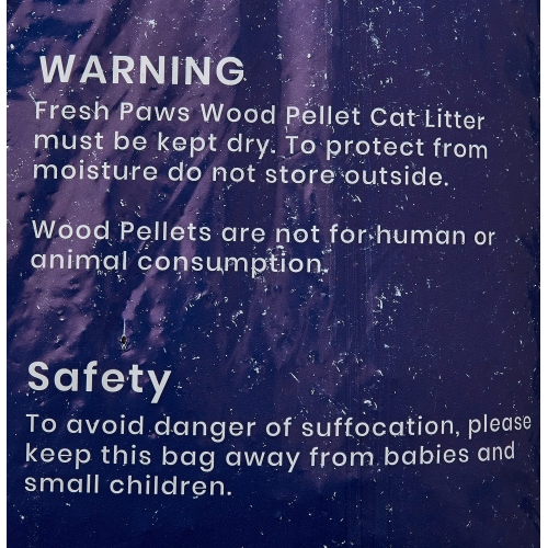 Fresh Paws Premium Wood Pellet Cat Litter, 30 L - Image 2