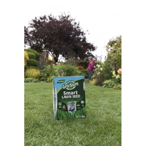 Gro-Sure Aqua Gel Coated Smart Grass Lawn Seed, 25 m2, 1 kg - Image 4