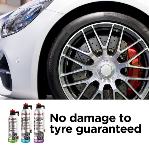 Holts Tyreweld Puncture Sealant Emergency Tyre Repair Foam Car Puncture Repair Kit Sealant, Quick & Easy Flat Tyre Foam, Drive Up To 100 Miles, No Tools Needed Unscented, 400ml , Pack of 1 - Image 7