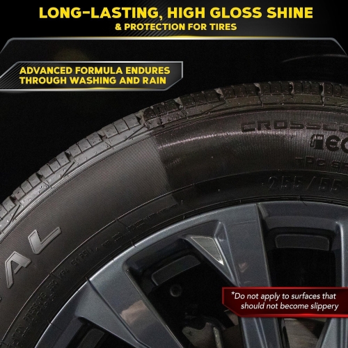 Meguiar's G7516EU Endurance Long Lasting High Gloss Black Tire Gel 473 ml - Image 7